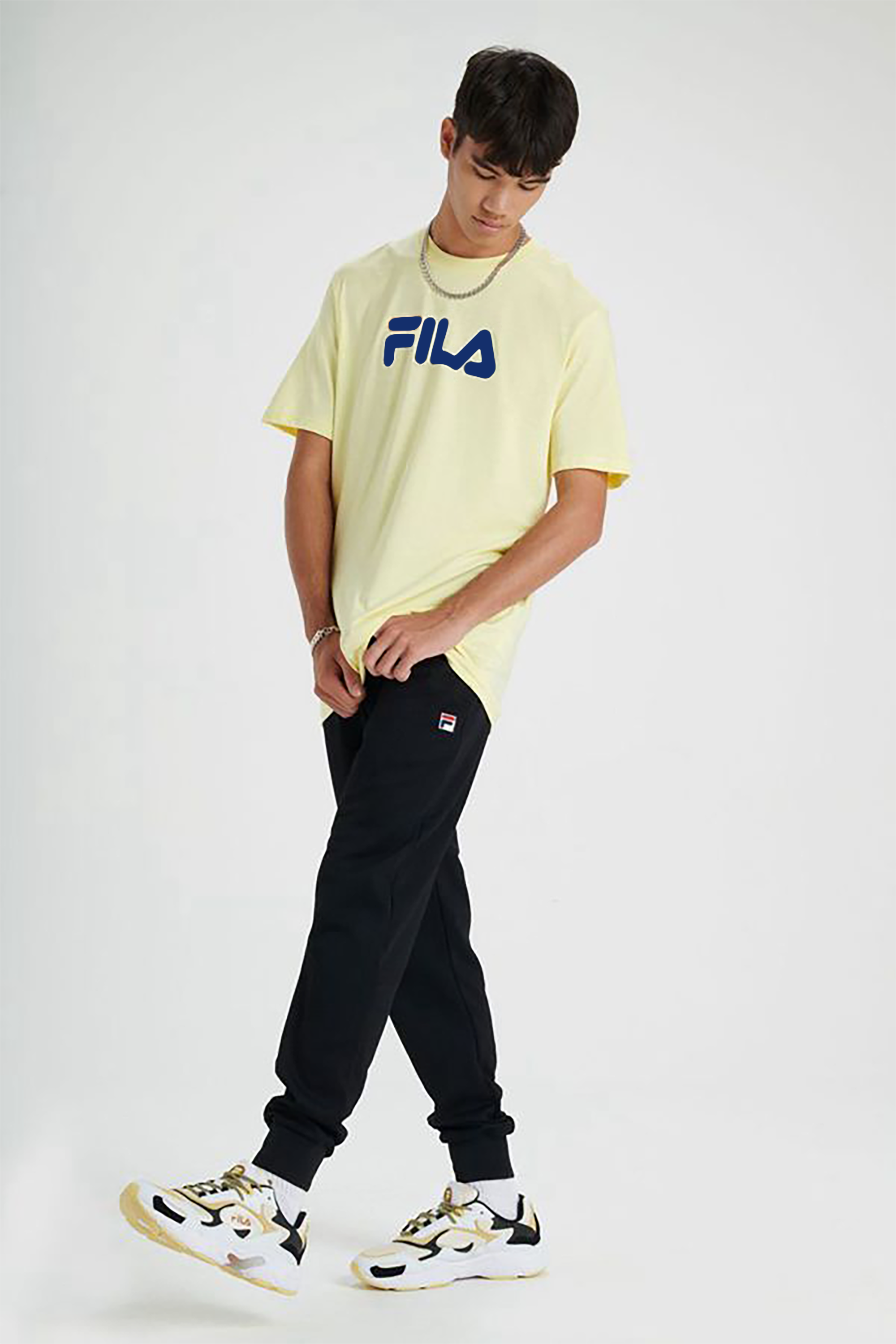 Fila blue and yellow discount