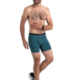 Men´s SAXX Kinetic Light-Compression Mesh Boxer Brief - COBL MISTR