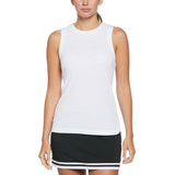 Women´s Penguin Tennis Rib Tank - WH