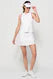 Women's Lija Pique Slice Polo - WH/MUL