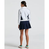 Women´s Penguin TN Cropped 1/4 Zip Colorbloc - WH