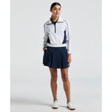 Women´s Penguin TN Cropped 1/4 Zip Colorbloc - WH