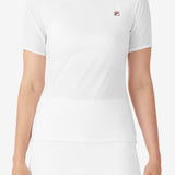 Women's Fila Whiteline Short Sleeve Top