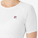 Women's Fila Whiteline Short Sleeve Top