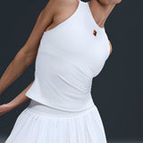 Women's Nike DF Slam Tank LN -  WH