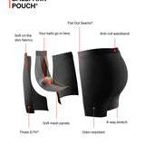 Men´s SAXX Droptemp Cooling Cotton Boxer Brief - Hockey Heroes - DUSBLU