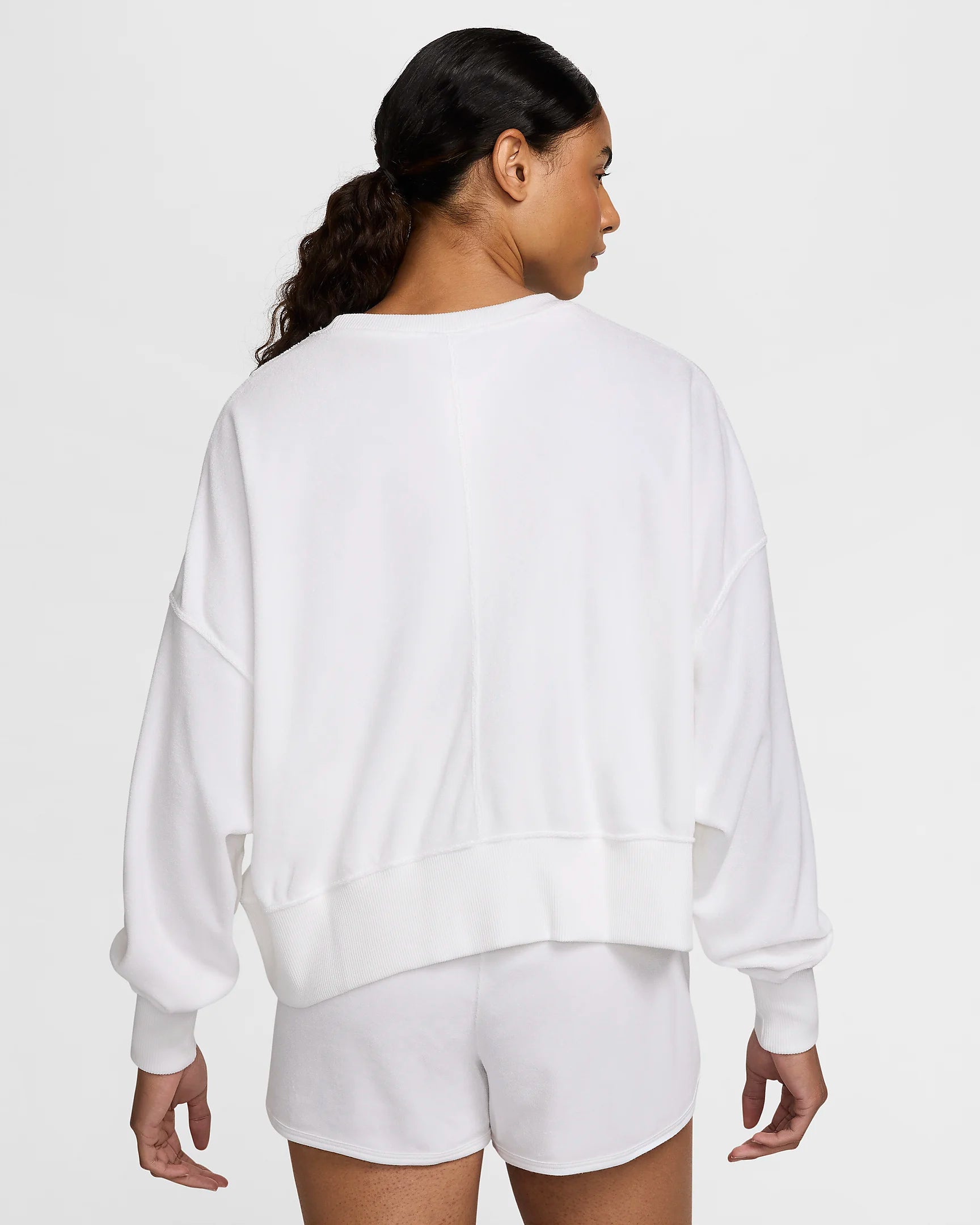 Nike sportswear women's heritage crew sweatshirt cheap