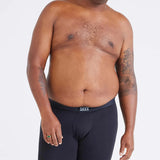 Men´s SAXX Ultra Super Soft Boxer Brief - Black/Black