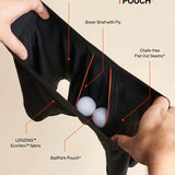 Men´s SAXX Ultra Super Soft Boxer Brief - Black/Black