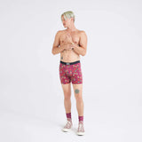 Men´s SAXX Ultra Super Soft Blend Boxer Brief - Nutcracker Merlot - MER