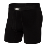 Men´s SAXX Ultra Super Soft Boxer Brief - Black/Black