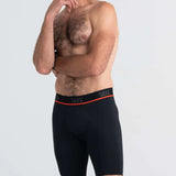 Men´s SAXX Kinetic Light-Compression Mesh Boxer Brief - BLACK