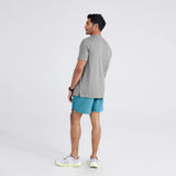 Men´s SAXX Droptemp All Day Cooling Short Sleeve Pocket Tee - TDWD HEA